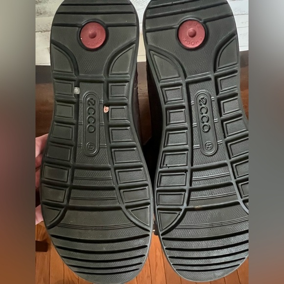 Ecco Seawalker Casual Walking Shoes Brown Leather Mens Size EU‎ 42 US 8-8.5 - Picture 8 of 12